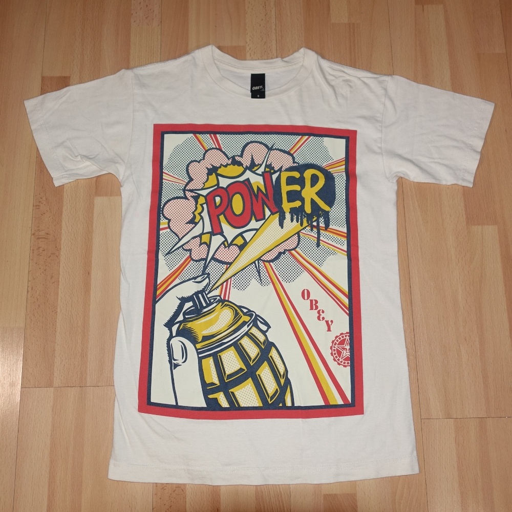 Obey Power Spray Paint T-Shirt